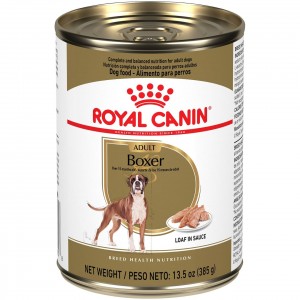 12 x 13.5oz Royal Canin Boxer Adult Loaf in Sauce Canned Wet Dog Food USA | 436815-ZIV