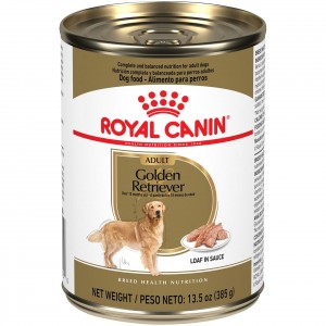 12 x 13.5oz Royal Canin Golden Retriever Adult Loaf in Sauce Canned Wet Dog Food USA | 124736-FTM