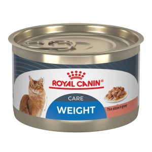 24 x 5.1oz Royal Canin Feline Weight Care Thin Slices In Gravy Wet Cat Food USA | 491075-NAE