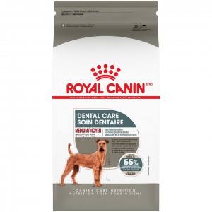 28lb Royal Canin Medium Dental Care Dry Dog Food USA | 650721-BWC