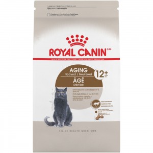 7lb Royal Canin Aging Spayed / Neutered 12+ Dry Cat Food USA | 725498-YUG