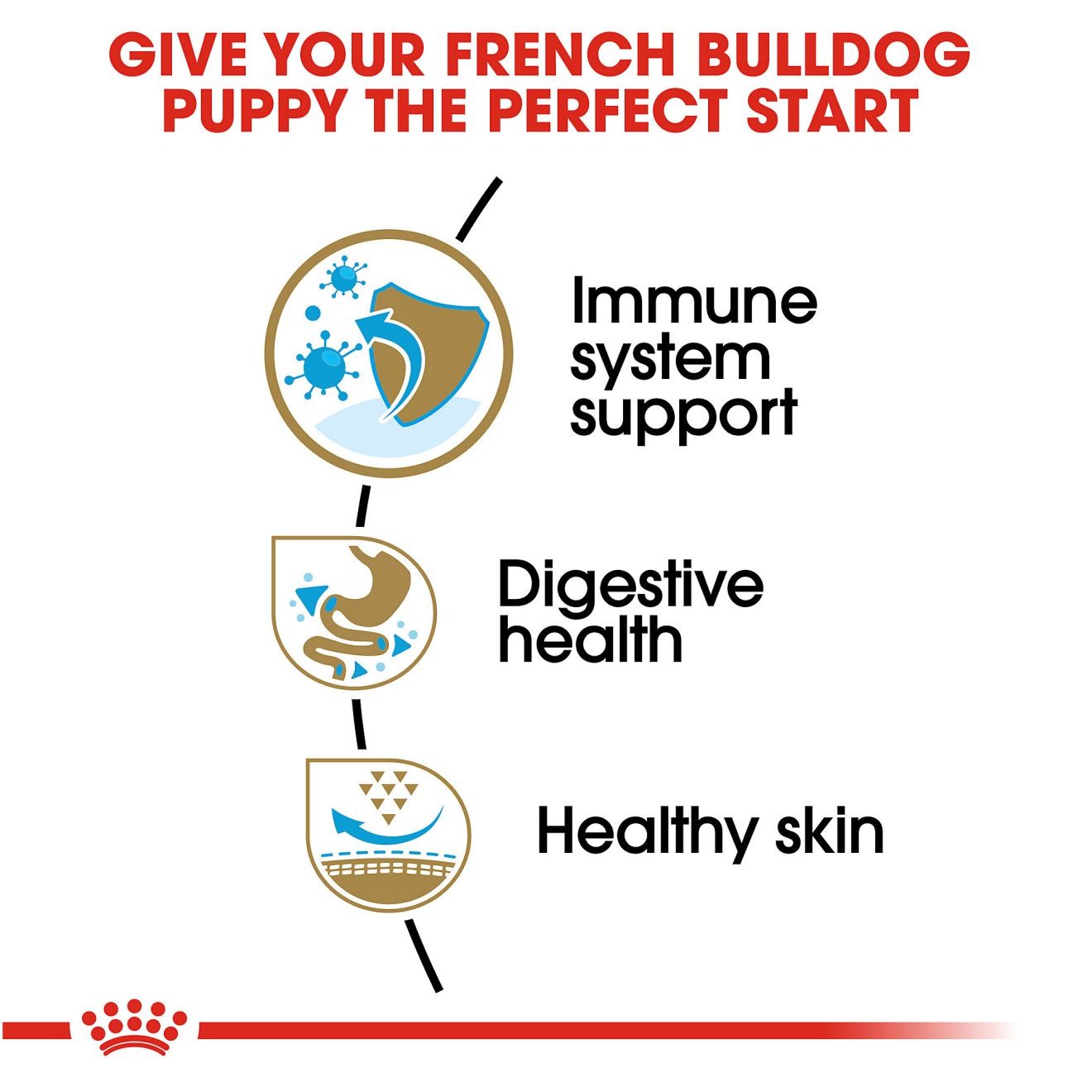 10.5lb Royal Canin French Bulldog Puppy Dry Dog Food USA | 209845-JBA