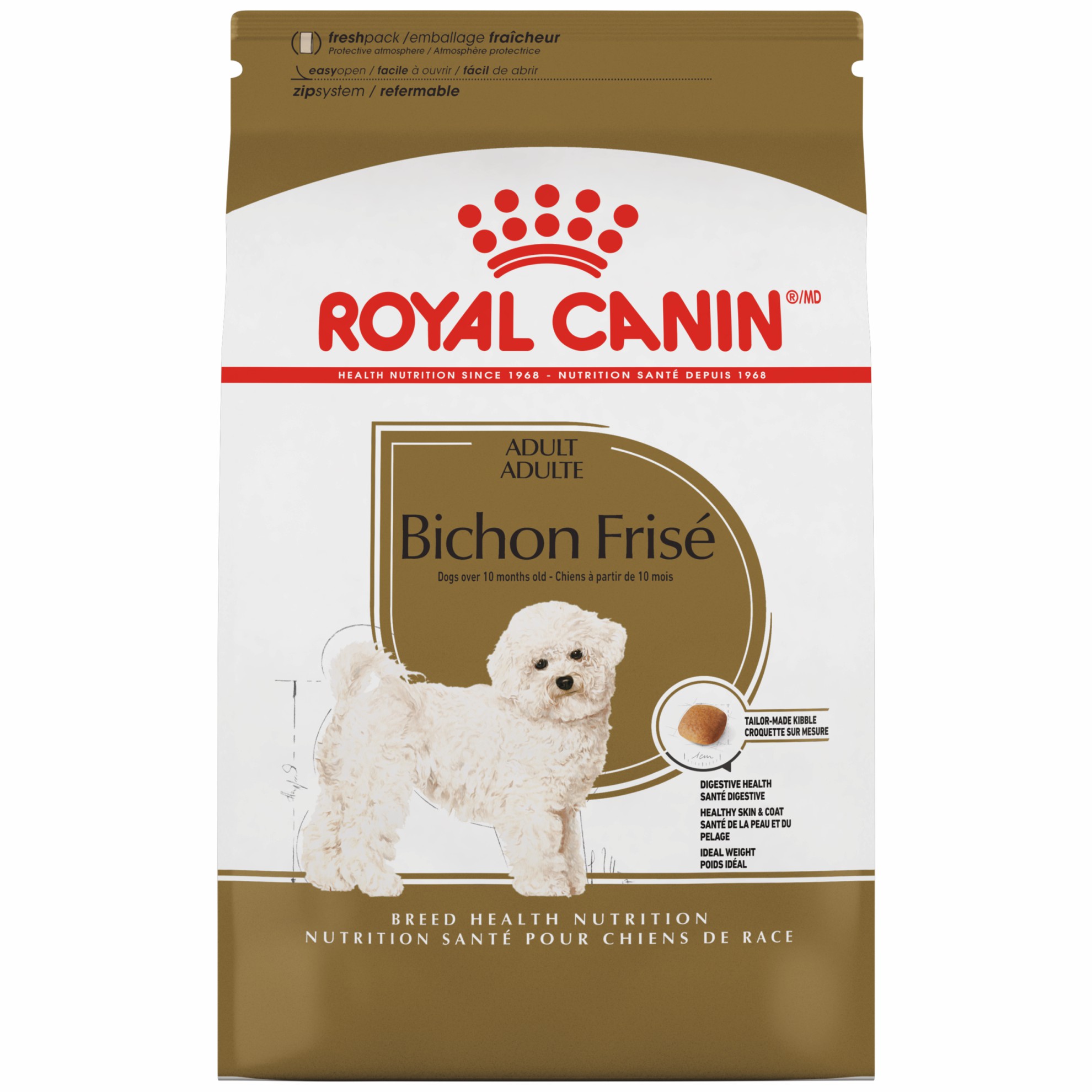 10lb Royal Canin Bichon Frise Adult Dry Dog Food USA | 684013-XVZ