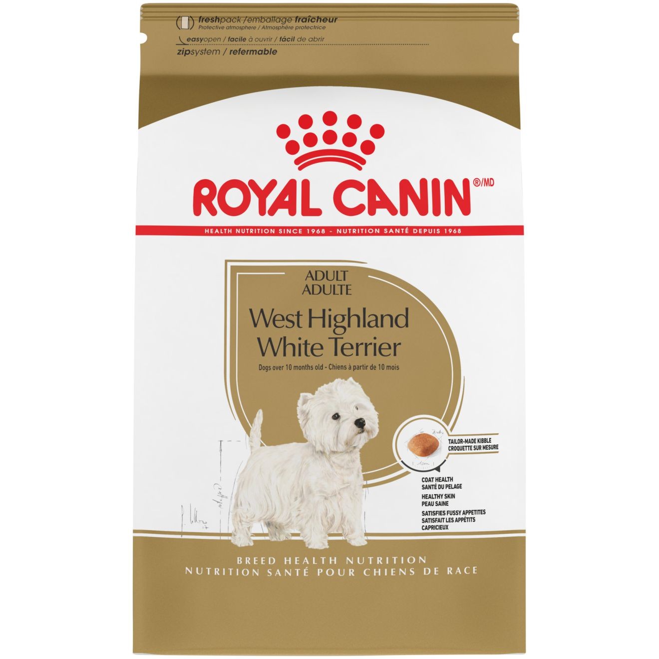 10lb Royal Canin West Highland White Terrier Adult Dry Dog Food USA | 943850-GAS