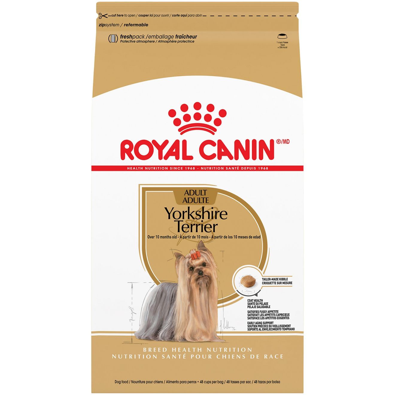 10lb Royal Canin Yorkshire Terrier Adult Dry Dog Food USA | 925081-DJE