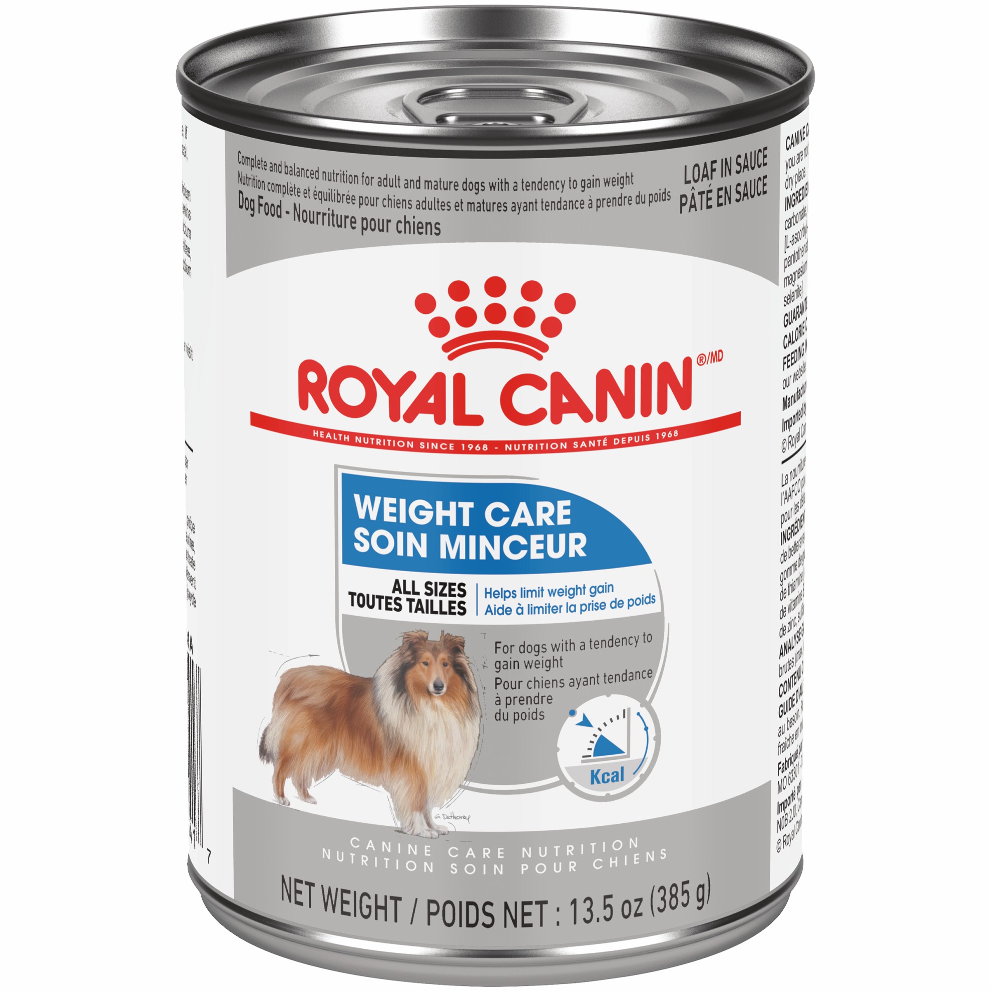 12 x 13.5oz Royal Canin Weight Care Loaf in Sauce Canned Wet Dog Food USA | 193702-YRP