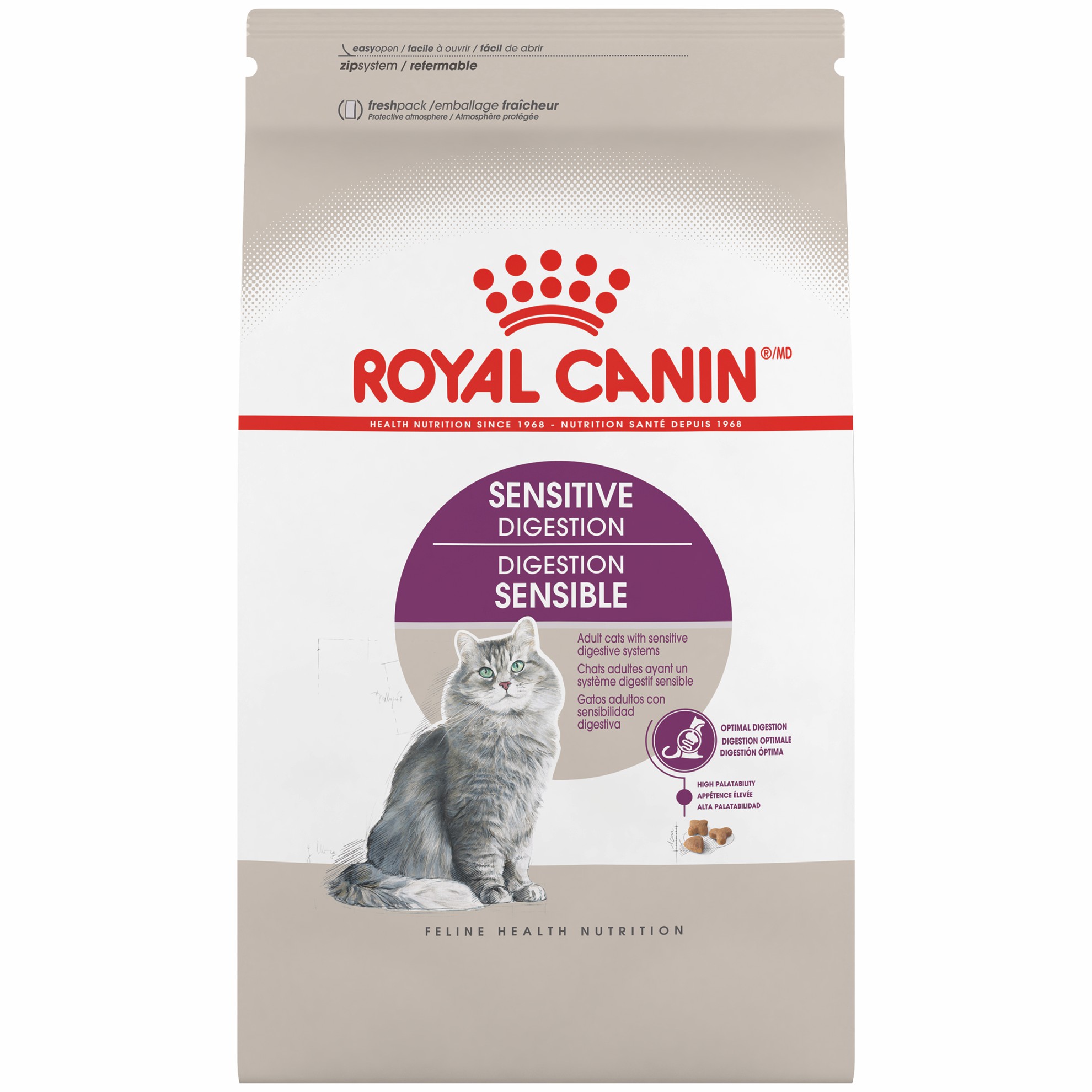 15lb Royal Canin Sensitive Digestion Dry Cat Food USA | 289065-OPK