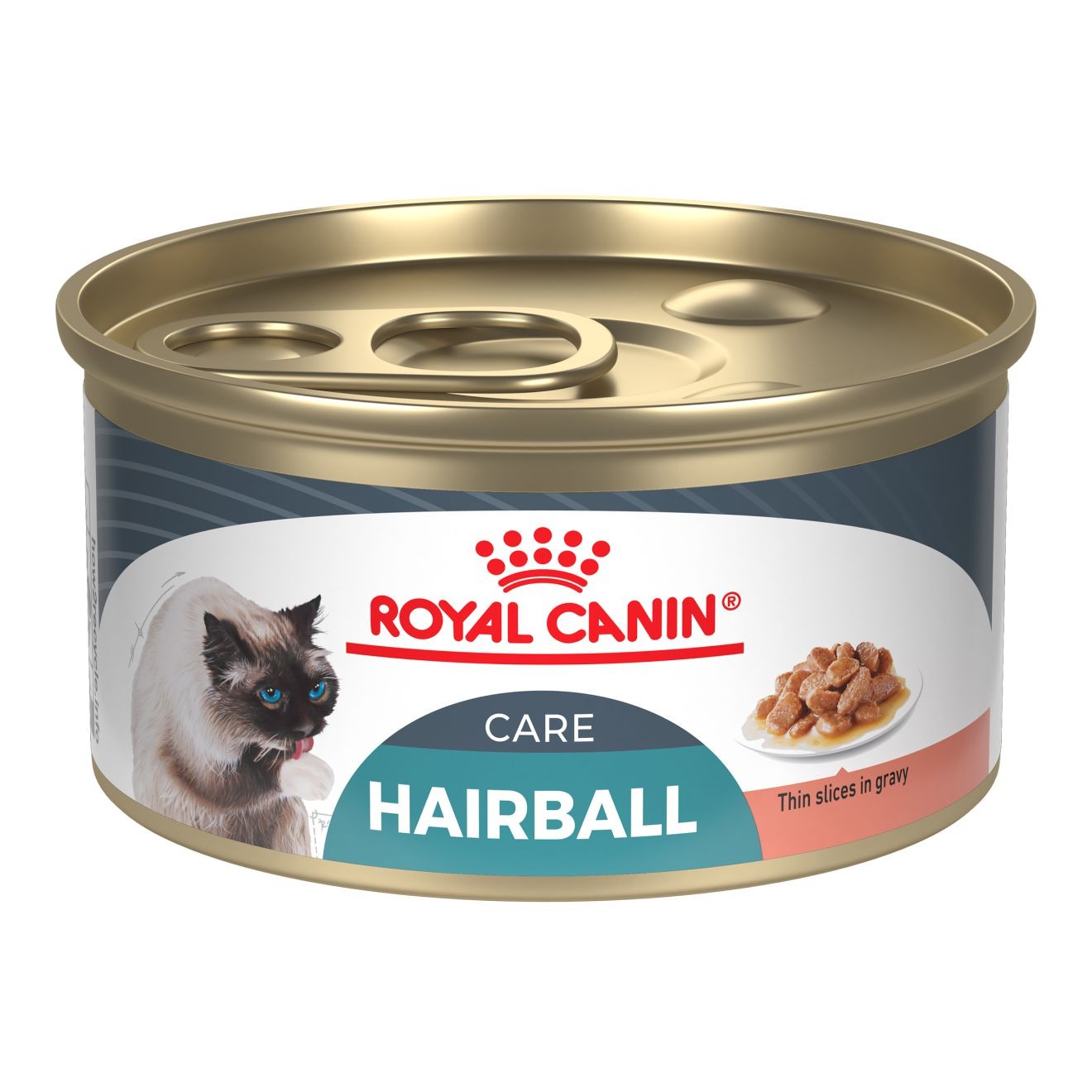 24 x 3oz Royal Canin Hairball Care This Slices In Gravy Canned Wet Cat Food USA | 710592-JBP