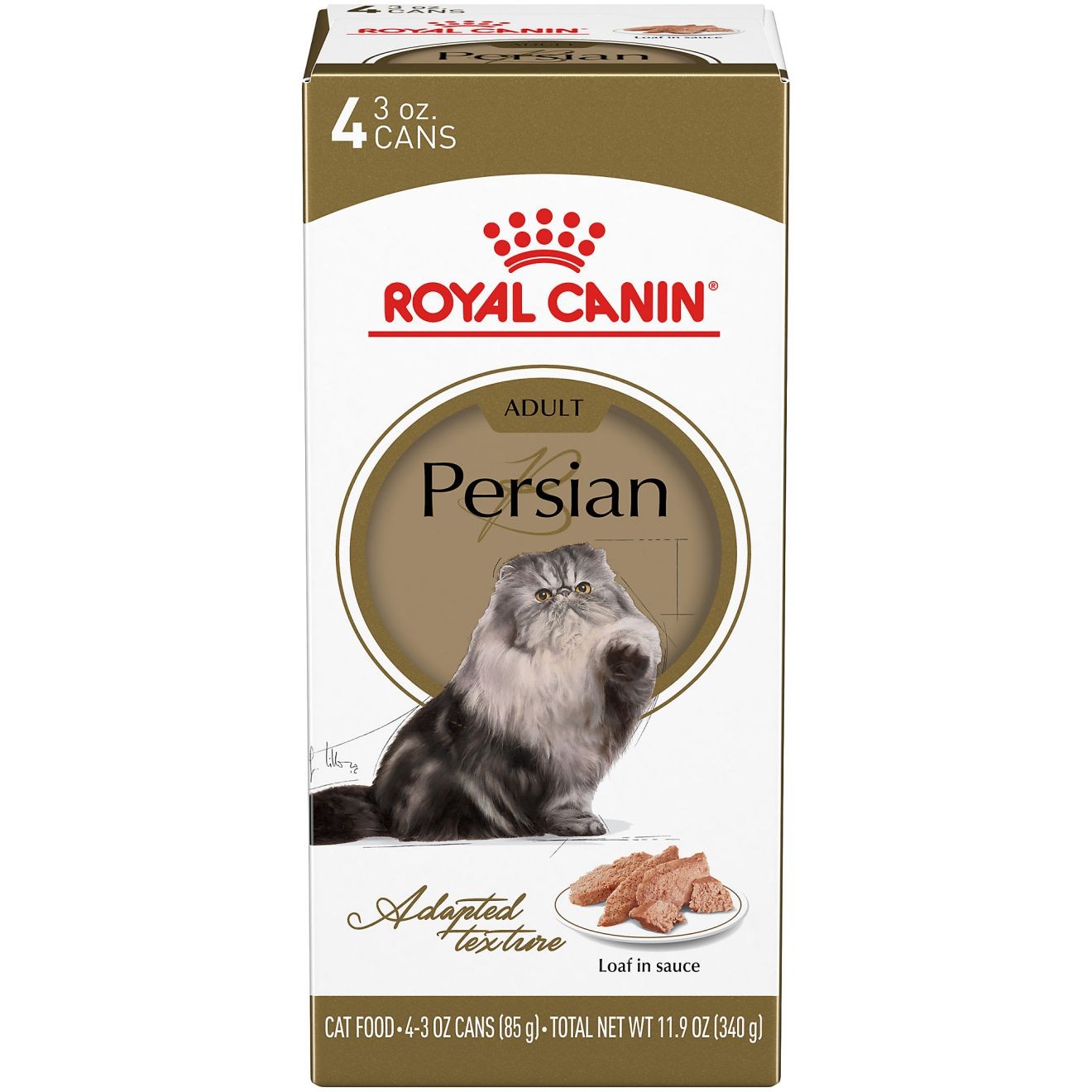 24 x 3oz Royal Canin Persian Adult Loaf in Sauce canned Wet Cat Food USA | 324085-XJZ