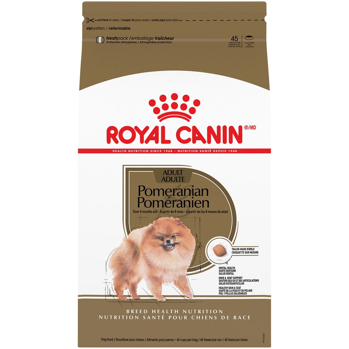 2.5lb Royal Canin Pomeranian Adult Dry Dog Food USA | 874529-YNB