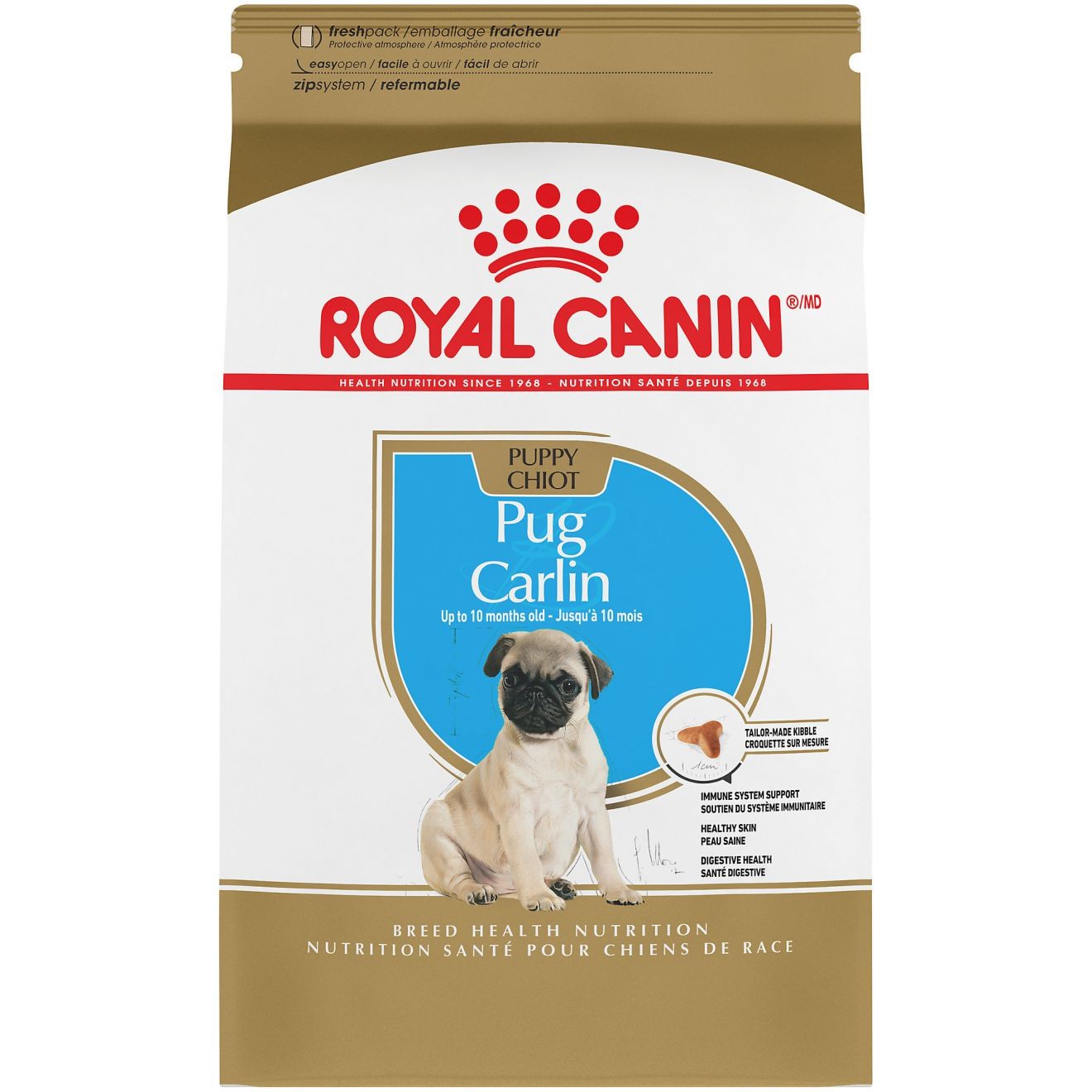 2.5lb Royal Canin Pug Puppy Dry Dog Food USA | 562408-CFS