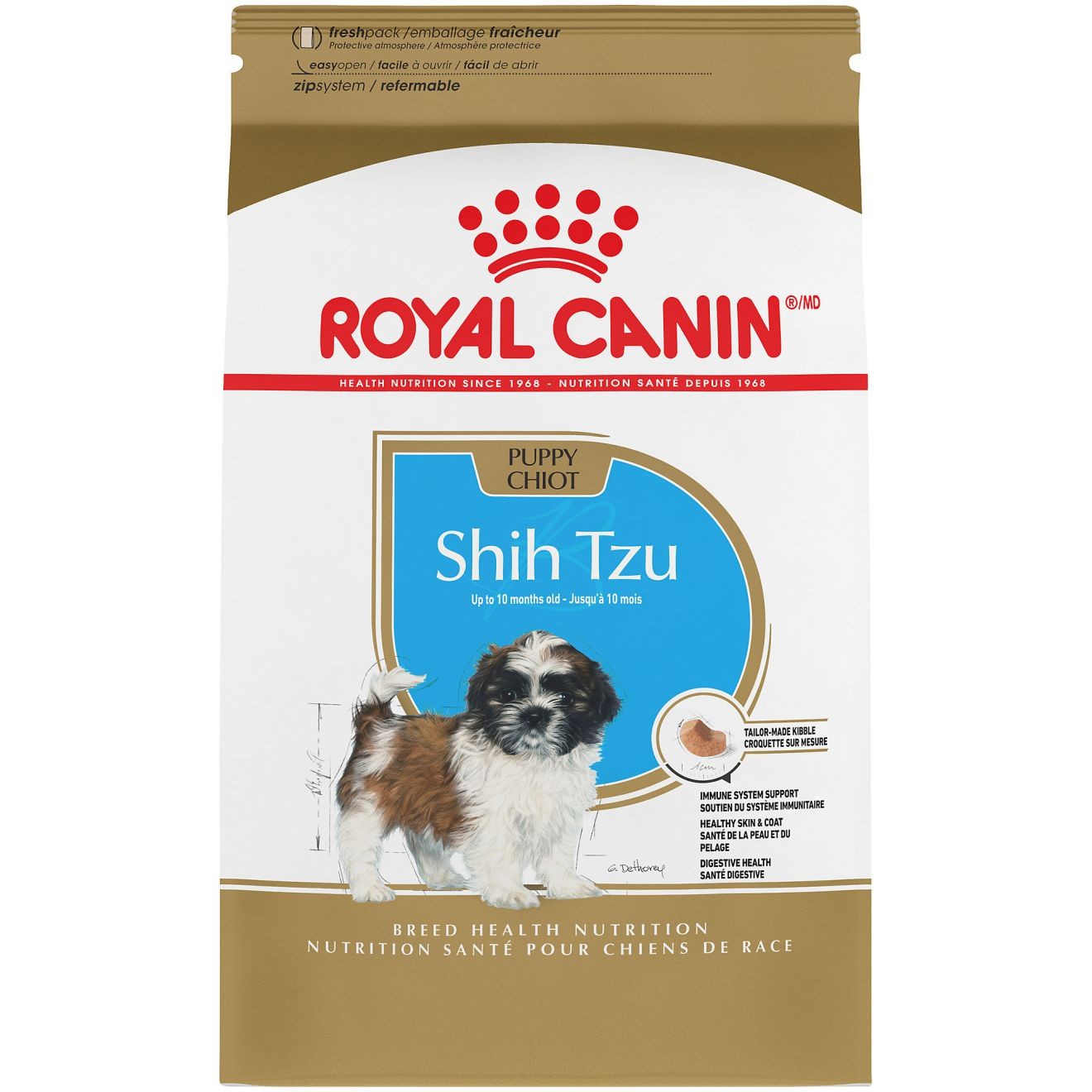 2.5lb Royal Canin Shih Tzu Puppy Dry Dog Food USA | 162957-VED