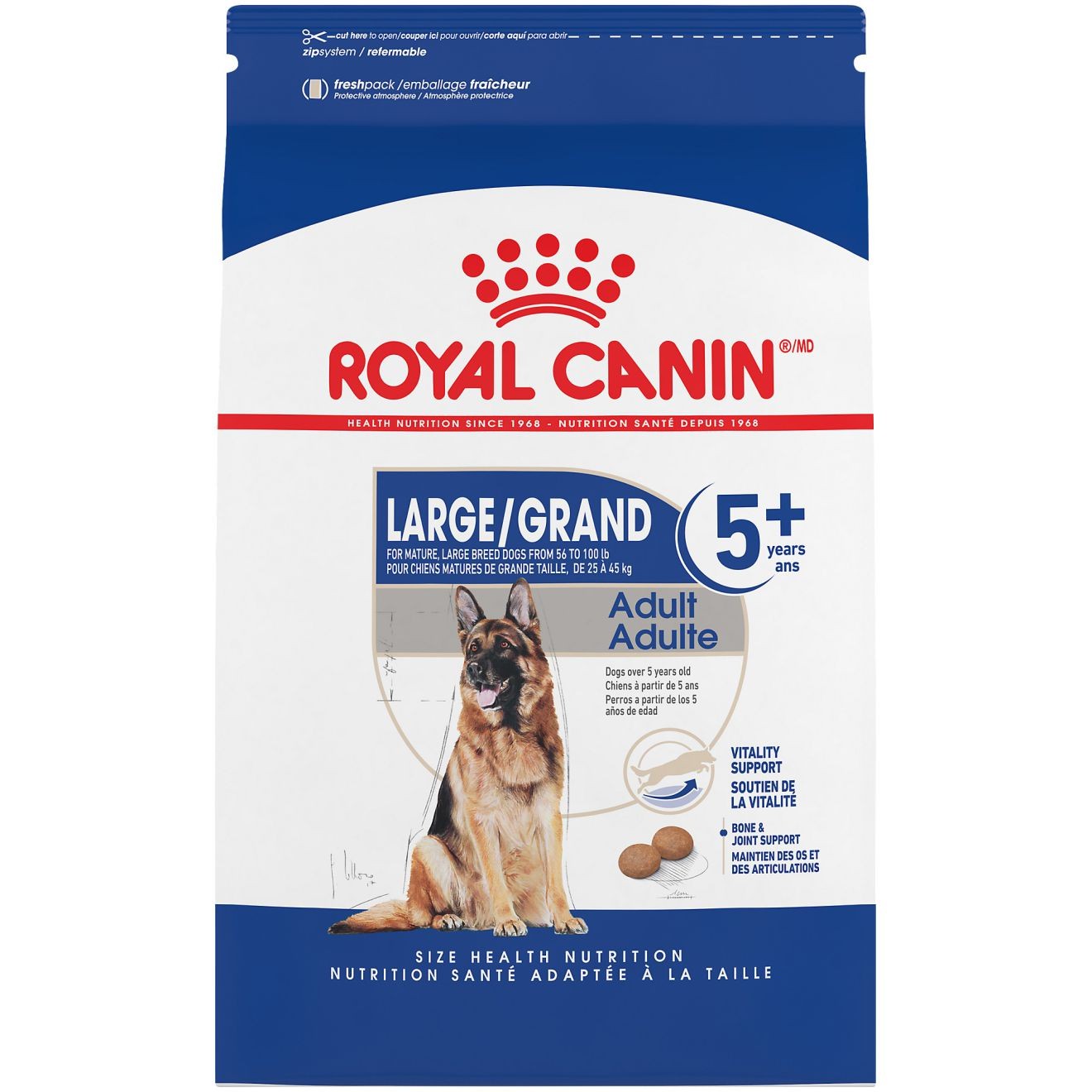 30lb Royal Canin Large Adult 5+ Dry Dog Food USA | 679013-ENU