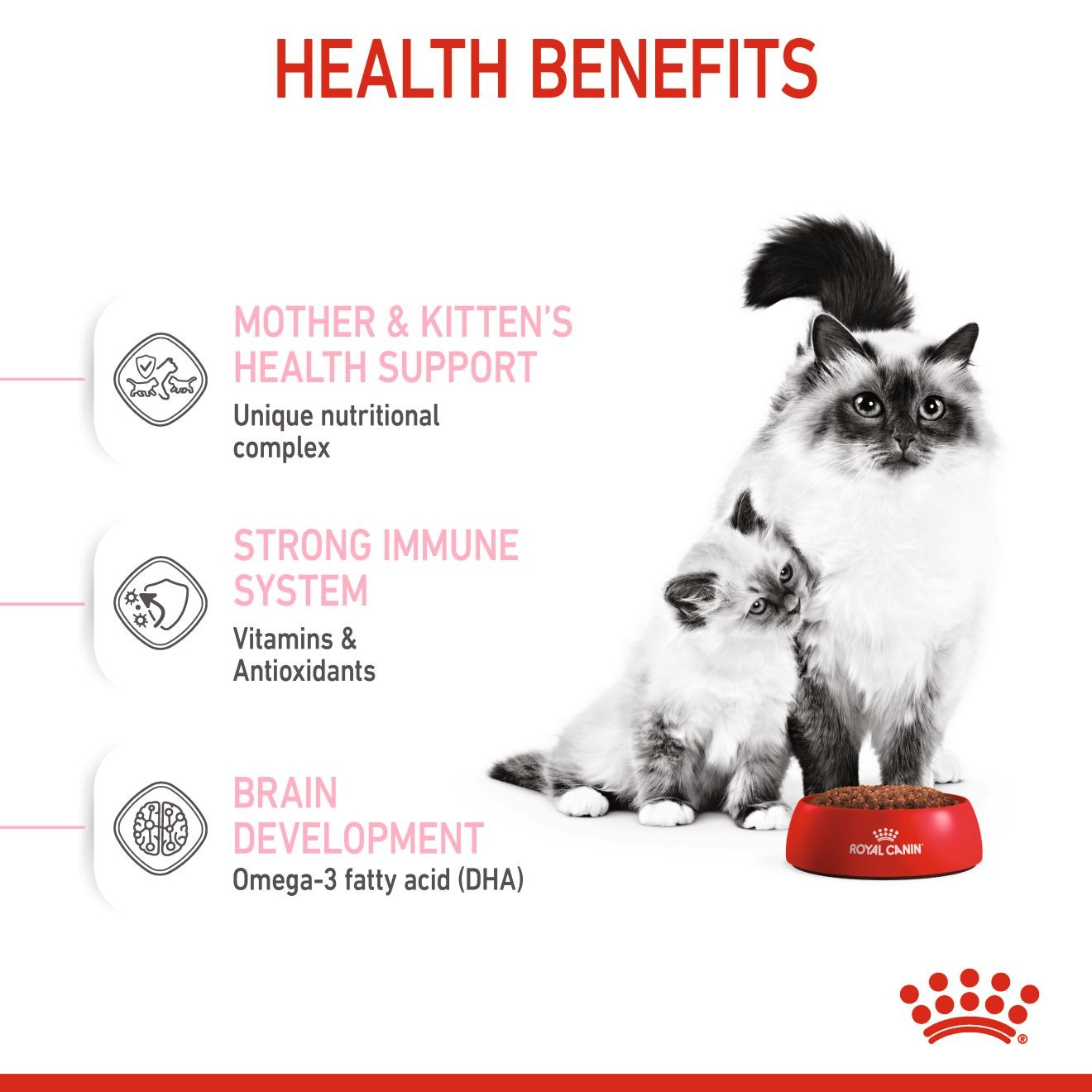 3lb Royal Canin Mother & Babycat Dry Cat Food USA | 704253-NIW